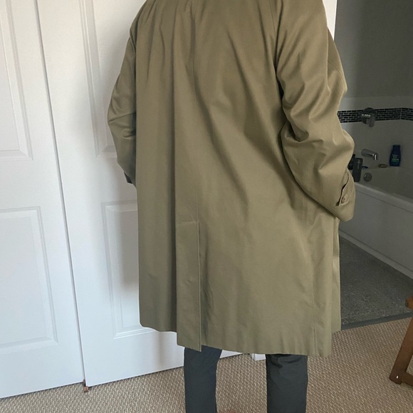 Mens Burberry Trench-coat Size L - Olive Green - Picture 4 of 11